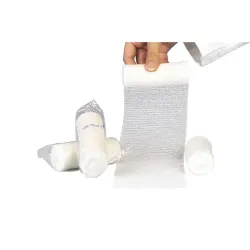 Servomull Elast, Elastisch fixatieverband Verpakking voor instellingen, los in doos | 6 cm x 4 m